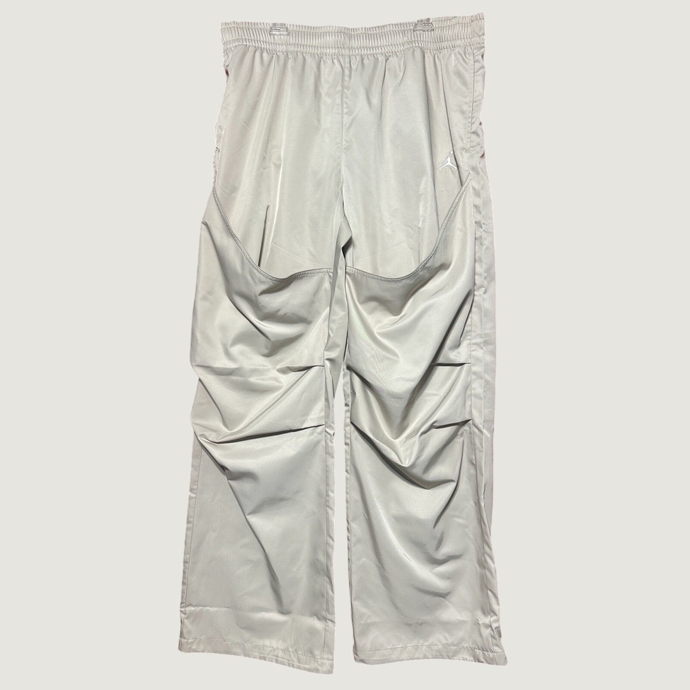 Jordan Loose Fit Track Pants Women XL Tall Beige Wide Leg Modern HF9465-206 NEW